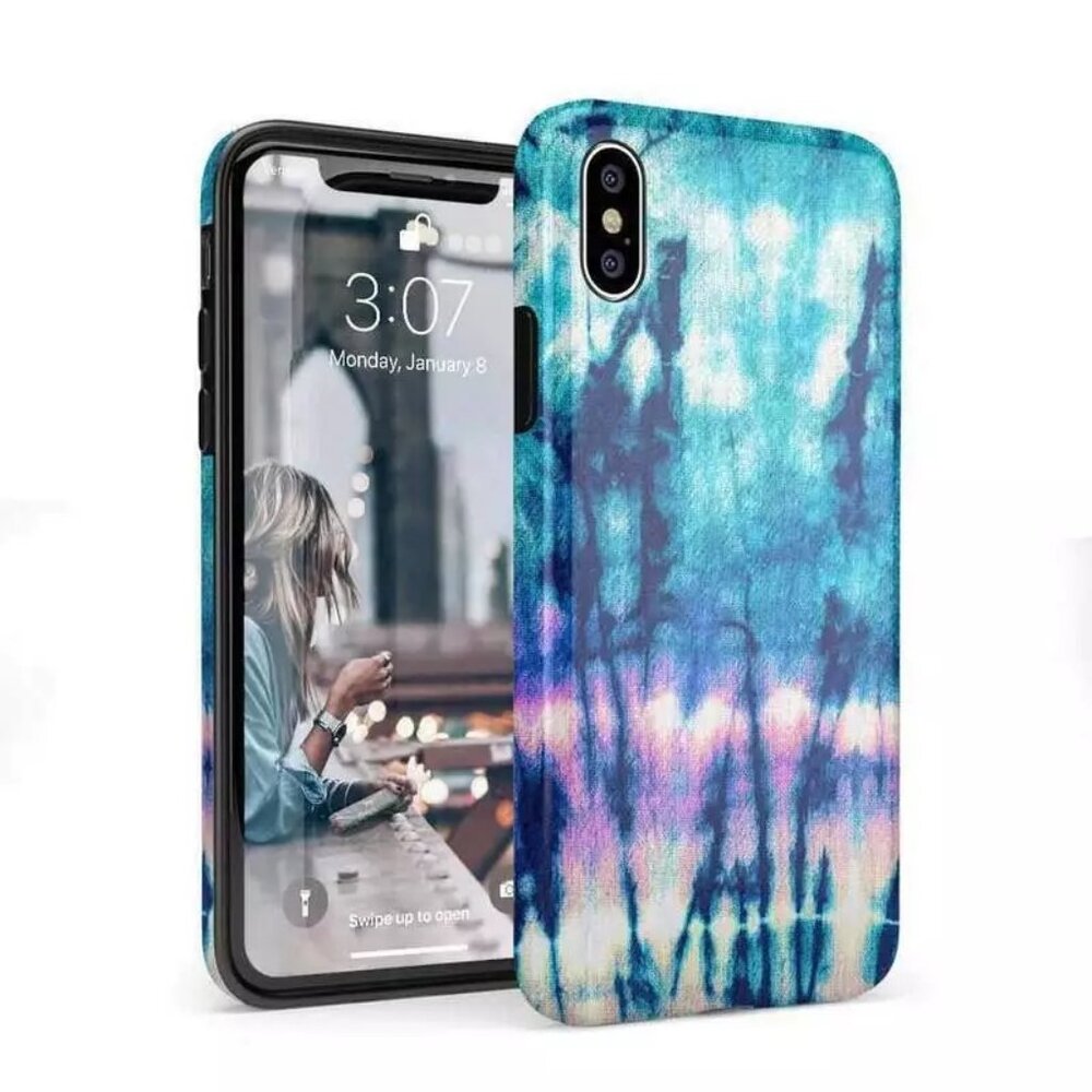 Casely Do or Dye Acid Wash Tie Dye iPhone X Cover Case